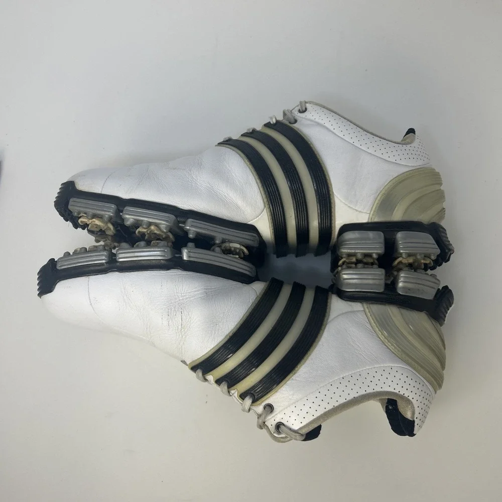 Adidas Tour360‎ 3.0 Golf Shoes Men's Size 8.5 EVG 791003 White /Brown